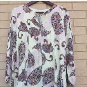 Altar'd State M Paisley Dress Flowering Floral S